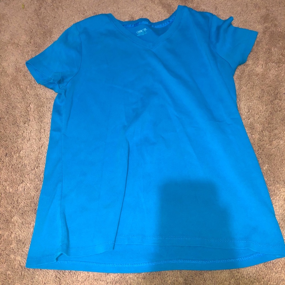 Blue tee shirt